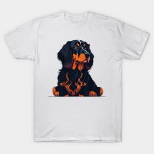 Gordon Setter Portrait T-Shirt